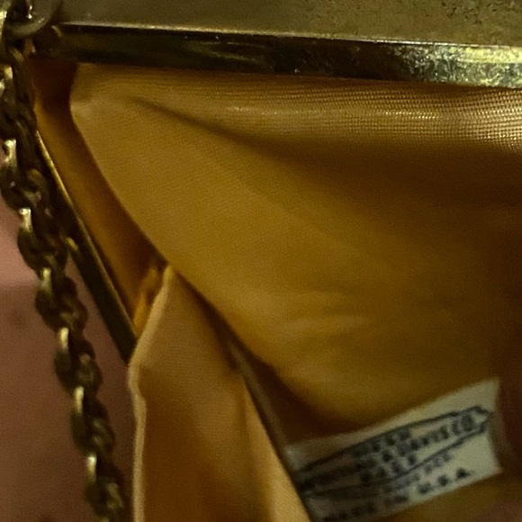 VTG Made in USA Mesh Whiting & Davis Co Clutch - Picture 14 of 15